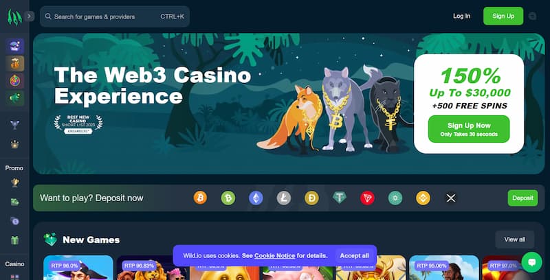 Wild.IO - Nhà cái cá cược UY TÍN và ĐẲNG CẤP nhất 2024 1 Link Vào Nhà Cái Wild.io Khi Bị Chặn