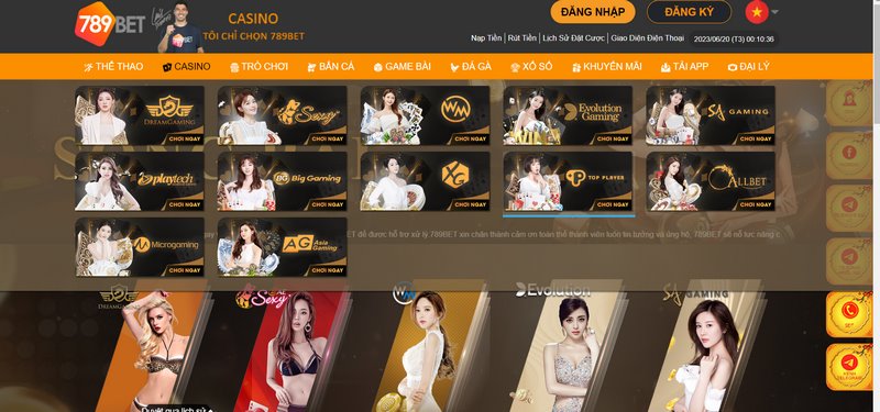 789Bet - Thương hiệu cá cược mang đẳng cấp thượng lưu 4 Siêu Phẩm Cá Cược Live Casino Đẳng Cấp Nhiều Người Yêu Thích