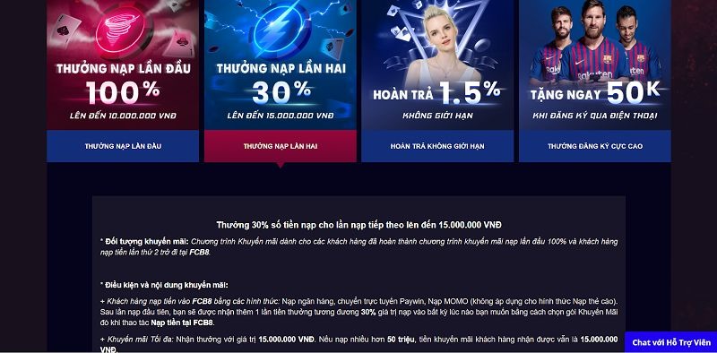 Khuyến mãi FCB8 - Nhận ngàn quà tặng hấp dẫn từ sự kiện 3 Lưu Ý Cần Nhớ Khi Tham Gia Vào Sự Kiện Khuyến Mãi Fcb8