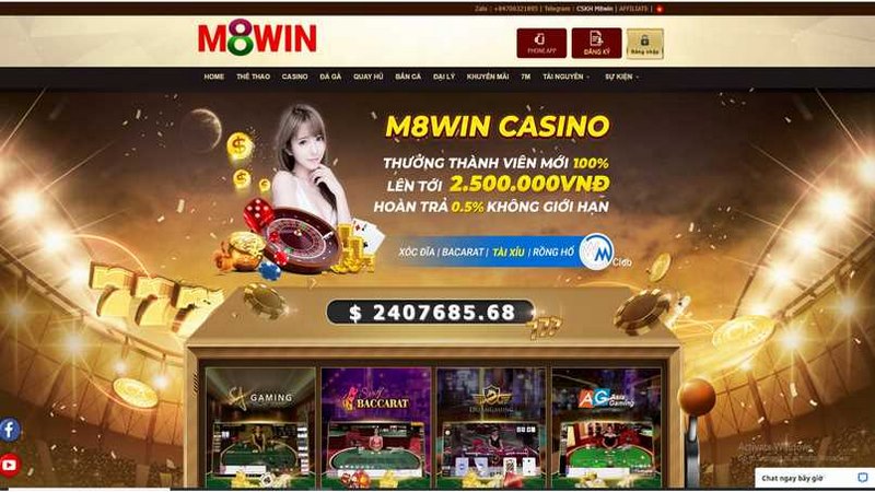 Khuyến mãi M8win - Cập nhật các sự kiện ưu đãi hot nhất 1 Khuyến Mãi M8Win Chào Mừng Người Chơi Mới Với Quà Tặng Hấp Dẫn